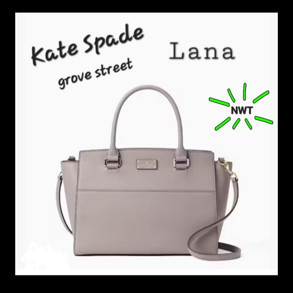 Kate Spade NWT Grove Street Lana color cityscape satchel crossbody bag - Picture 1 of 15